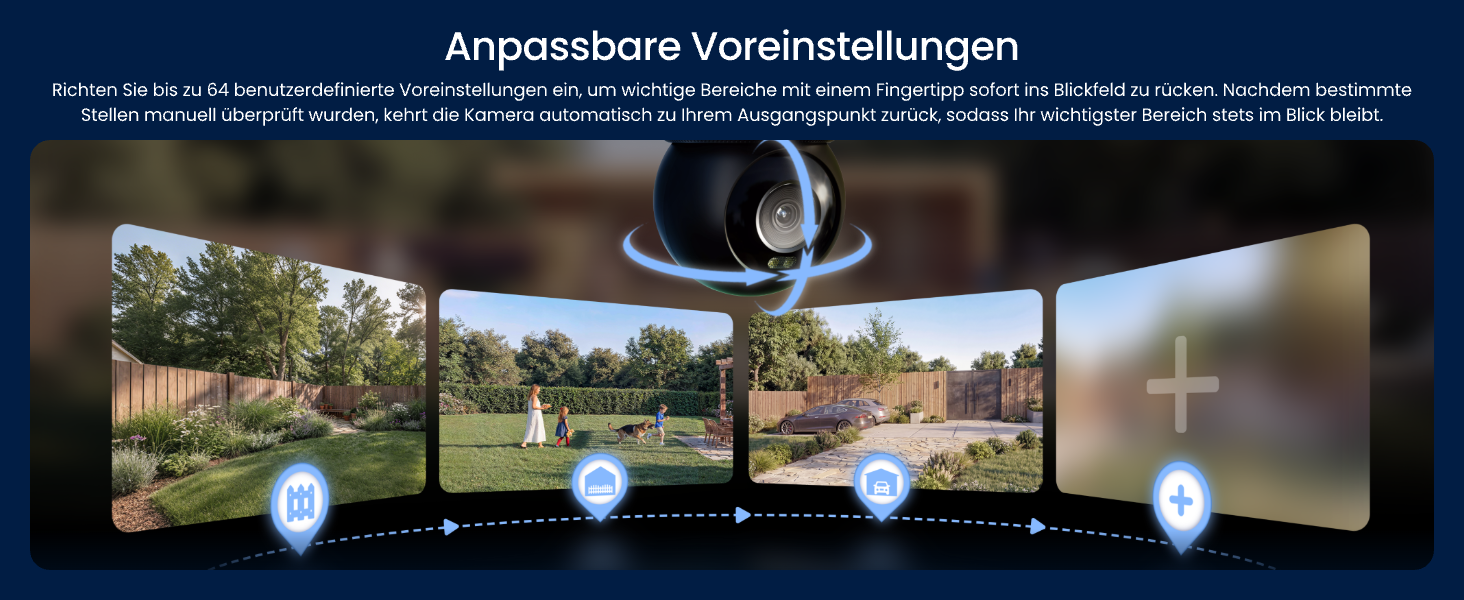 Reolink OMVI 3i PoE Panorama-Überwachungskamera mit 180° und Schwenkkamera – Detail 6
