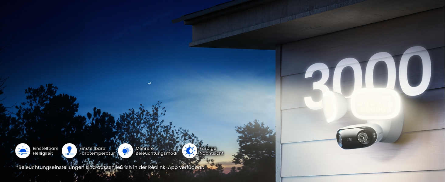 Reolink Elite Floodlight WiFi Flutlichtkamera mit 180°-Panorama – Detail 7
