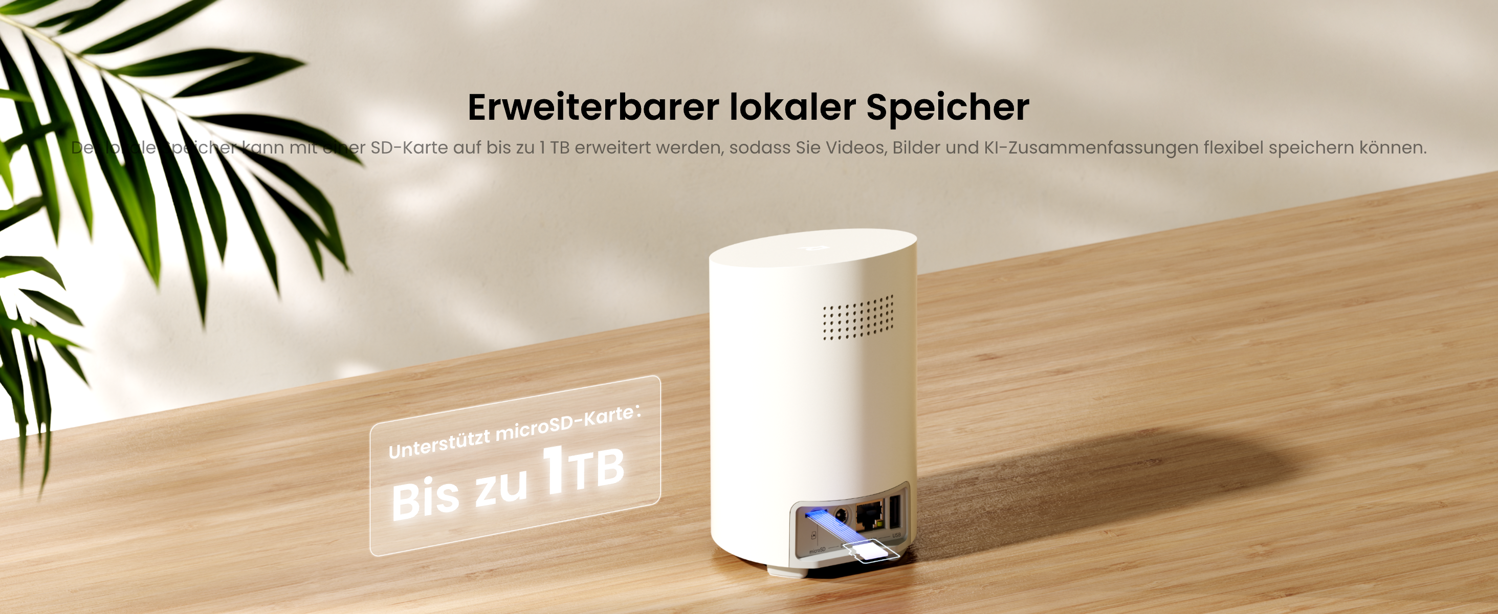 Reolink Home Hub Mini Set mit zwei Argus MagiCam magnetischen Akku-Kameras – Detail 9