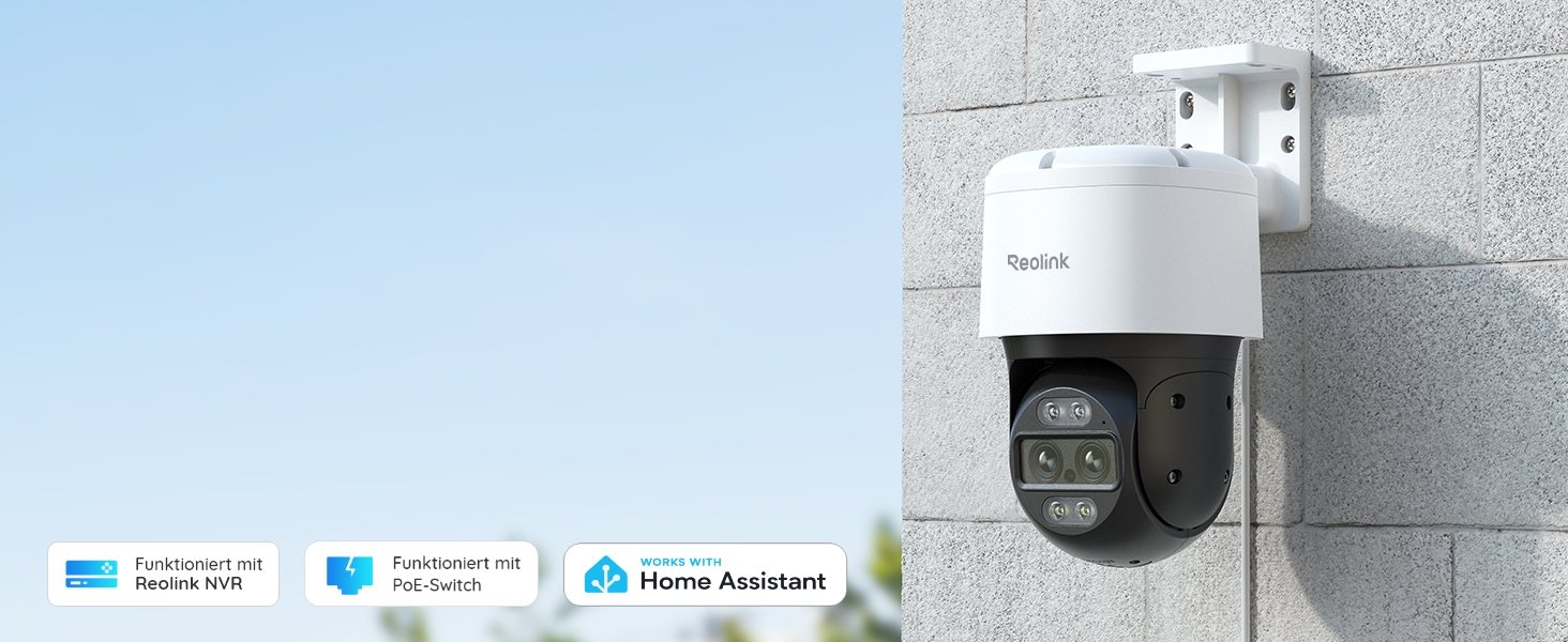 Reolink TrackMix PoE und Duo 3V PoE Kamera im Set mit NVR RLN8-410 – Detail 1