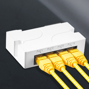 Binardat PoE-Extender 4 Port Gigabit, 1 In / 3 Out, 802.3af/at – Detail 4