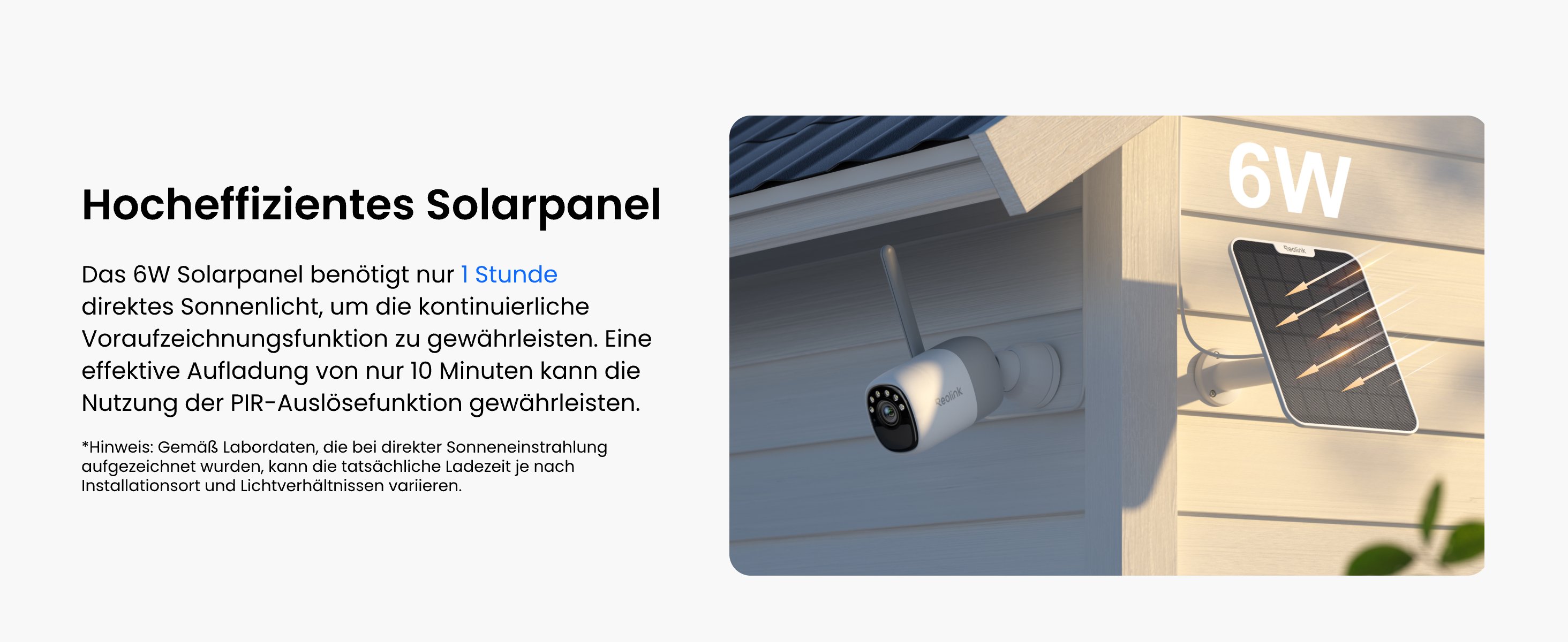 Reolink Altas 2K Solar-Akkukamera Aussen mit Solarpanel – Detail 2