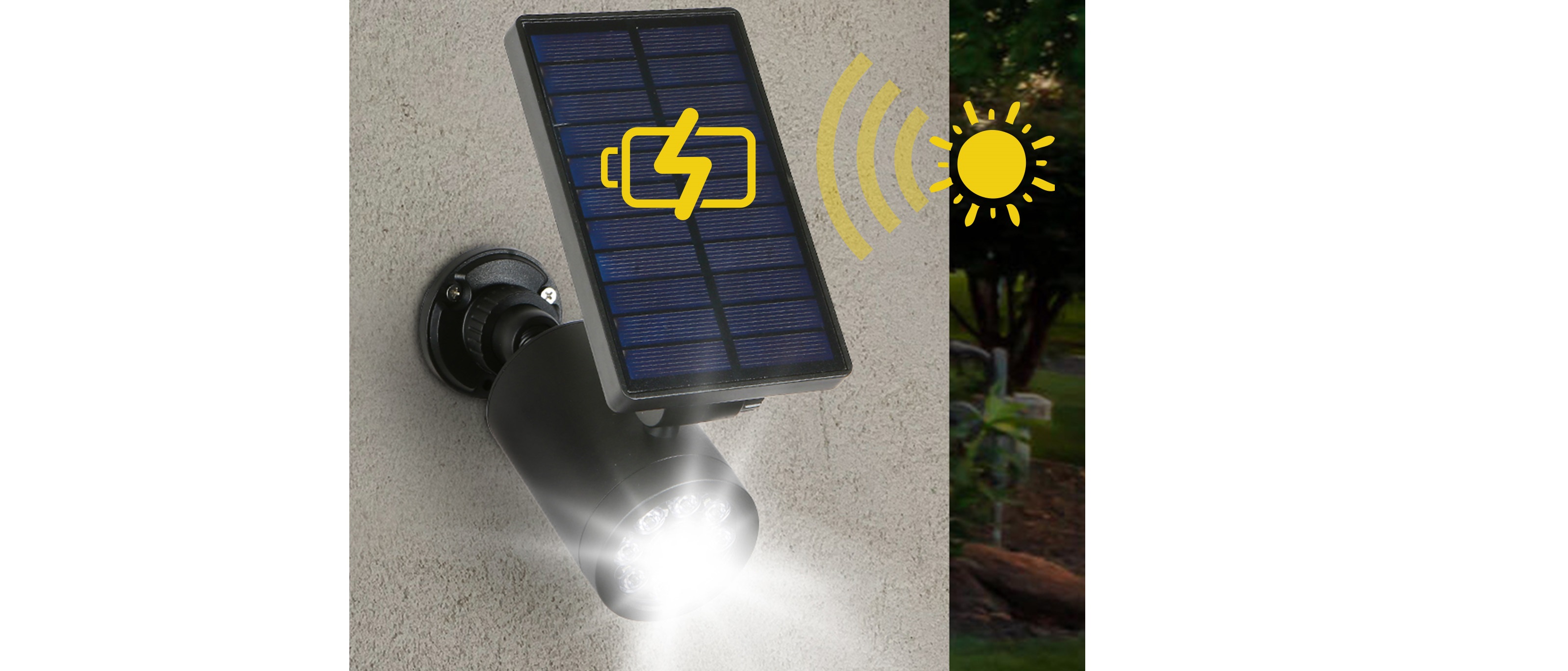 Maclean Solar Kamera-Attrappe mit Bewegungsmelder – Detail 2