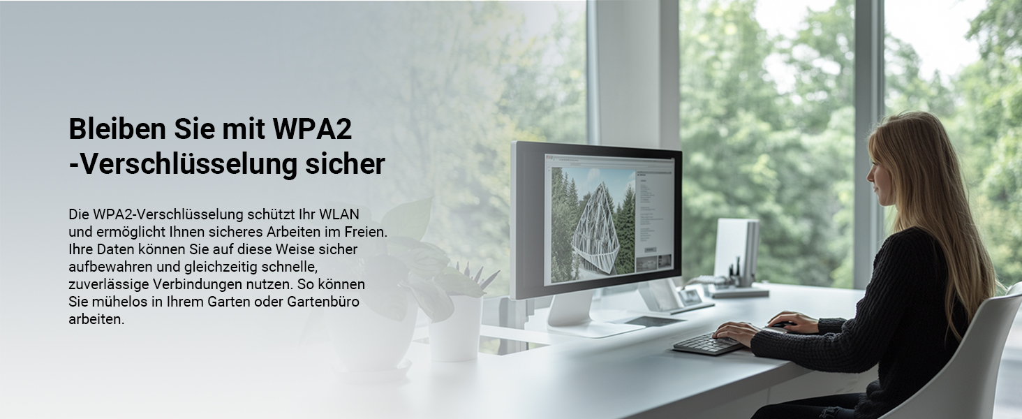 BrosTrend AC1200 Outdoor WLAN Access Point mit PoE-Injektor – Detail 8
