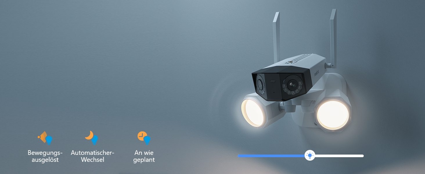 Reolink Duo Floodlight WiFi Überwachungskamera mit Flutlicht und 180° Sicht – Detail 3