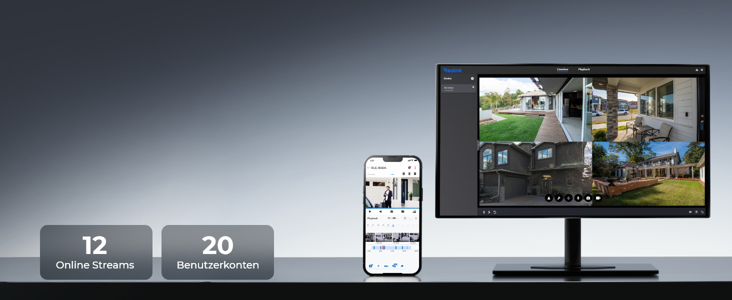 Reolink RLC-840A 4K UHD PoE Überwachungskamera für den Aussenbereich – Detail 8