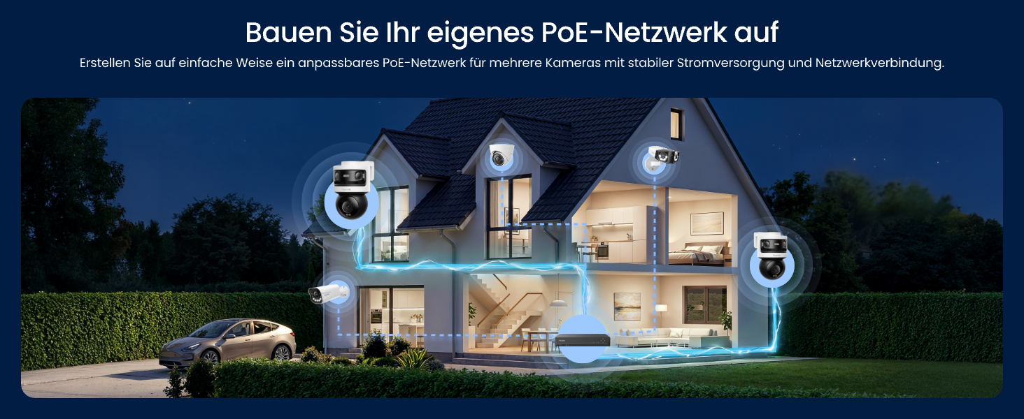 Reolink OMVI 3i PoE Panorama-Überwachungskamera mit 180° und Schwenkkamera – Detail 11