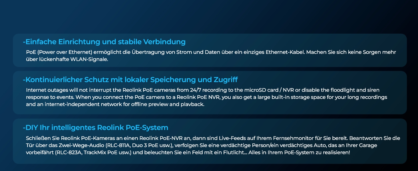 Reolink Duo 3 PoE 16MP Dual-Objektiv Kamera mit 180°-Panorama – Detail 5
