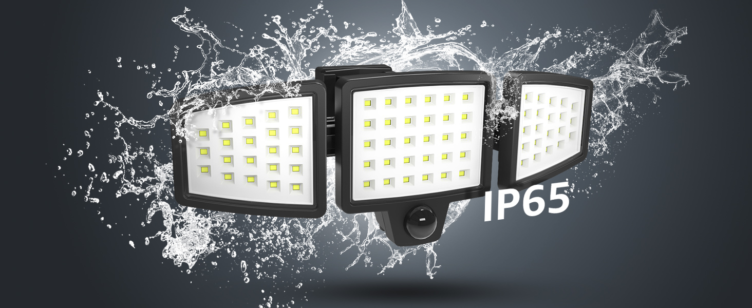 Lepro Solar-Aussenleuchte mit getrenntem Solarpanel und Bewegungsmelder – Detail 9