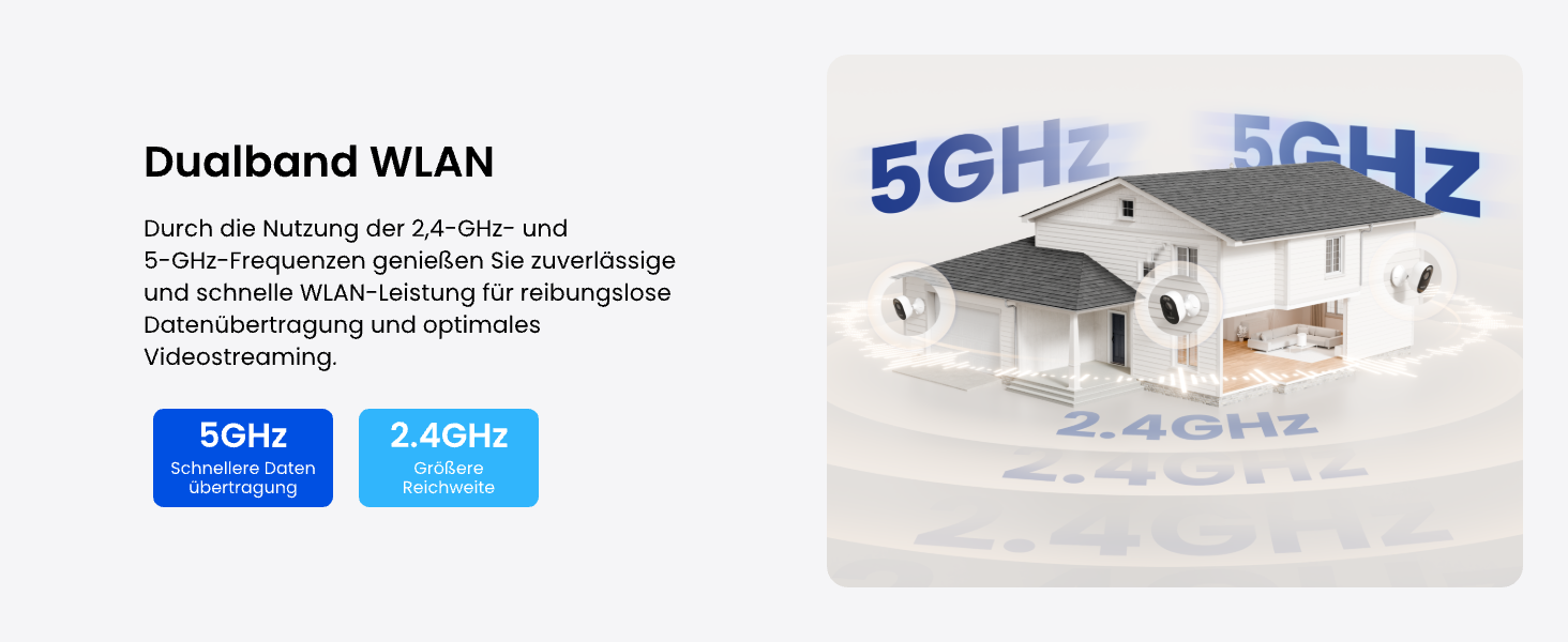 Reolink Home Hub Mini mit zwei Lumus 2K Überwachungskameras für Aussen – Detail 8