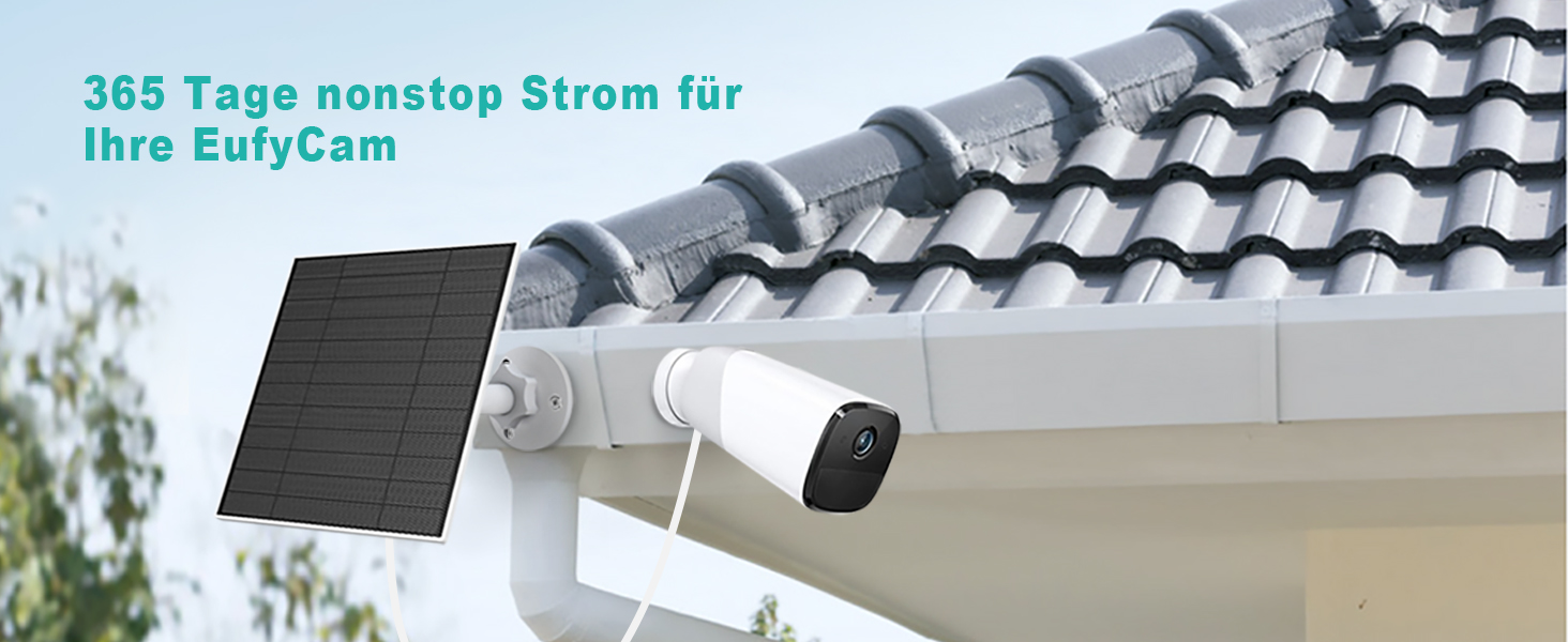 EverExceed Solarpanel 5W für eufy-Kameras – Detail 1