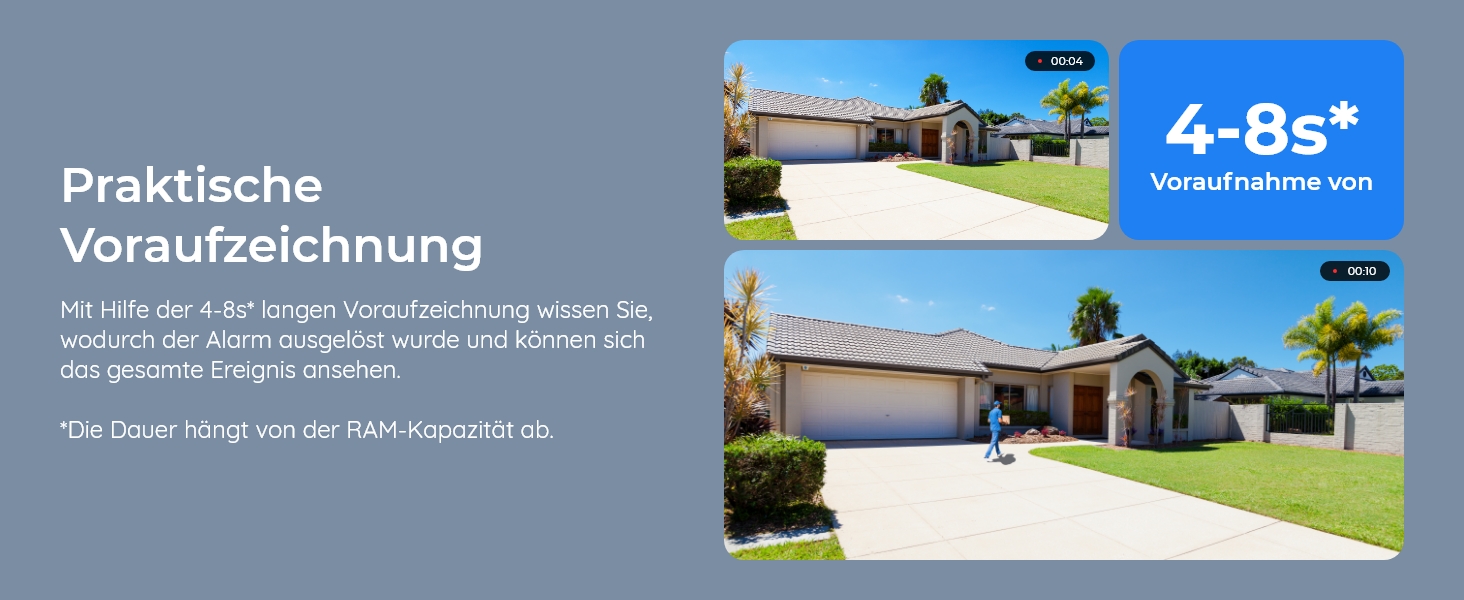 Reolink RLN12W Set mit zwei TrackMix WiFi PTZ-Kameras und NVR – Detail 9