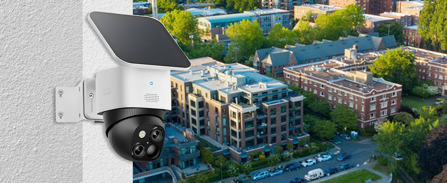 TEKCAM Edelstahl-Eckhalterung für eufy SoloCam, 2 Stück – Detail 1