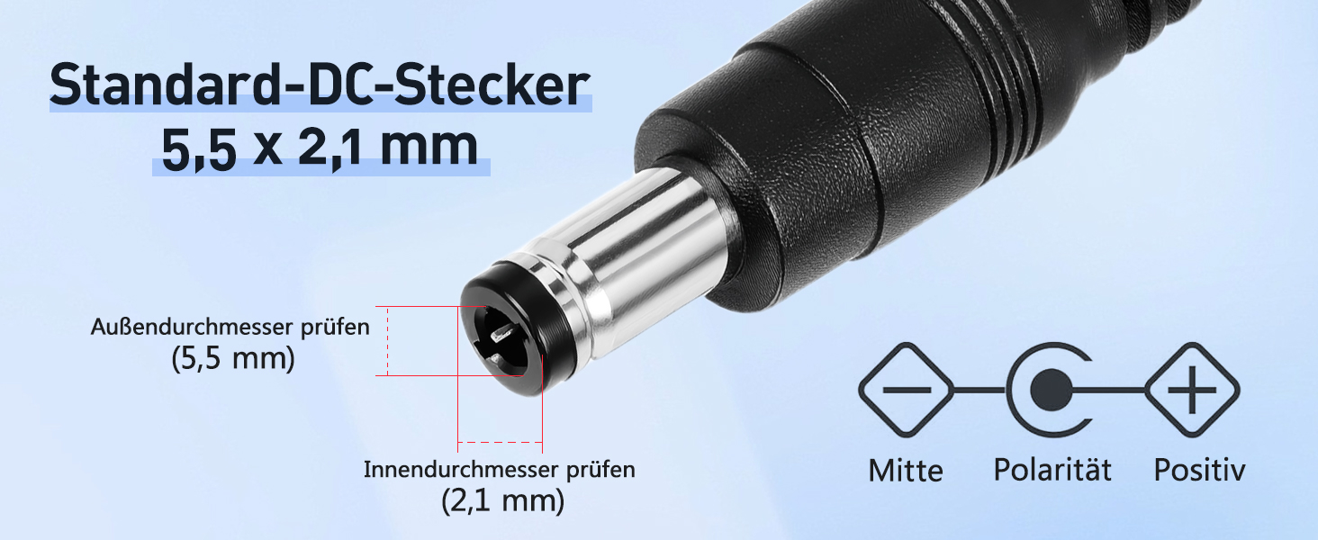 WINOMO 12V 1A Netzteil für CCTV-Kameras – Detail 3