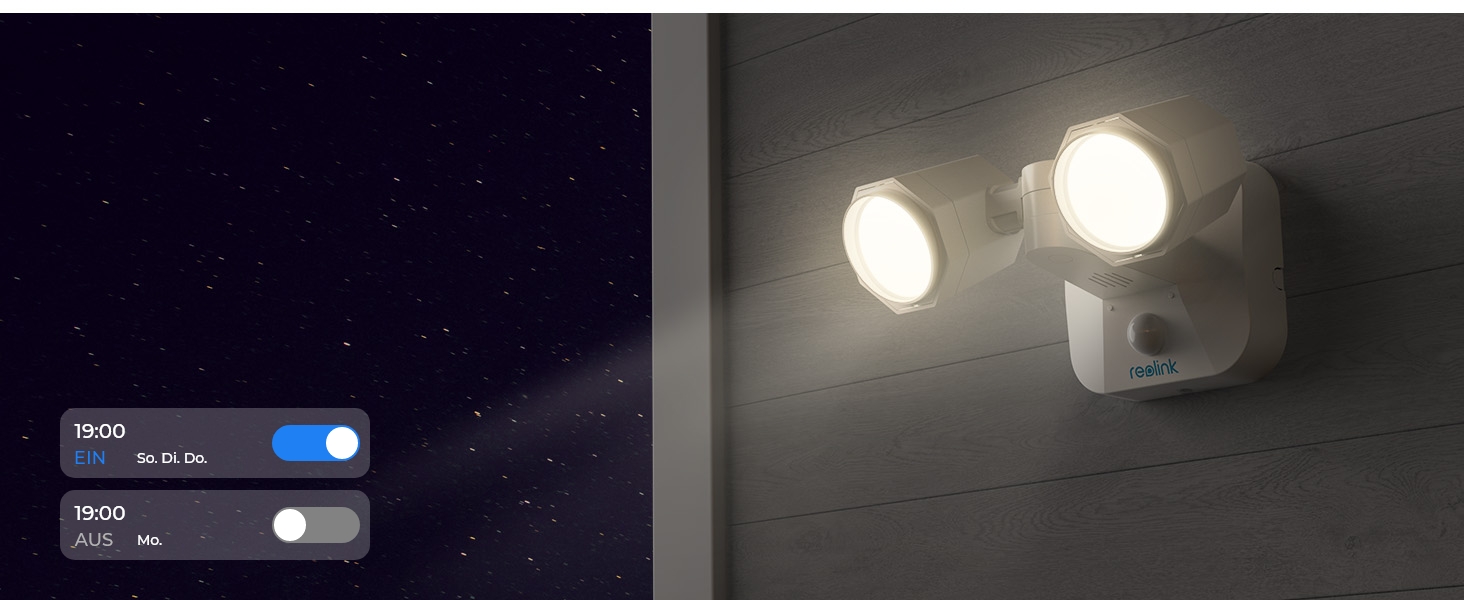 Reolink Floodlight WiFi Flutlicht mit Bewegungssensor für Aussen – Detail 5
