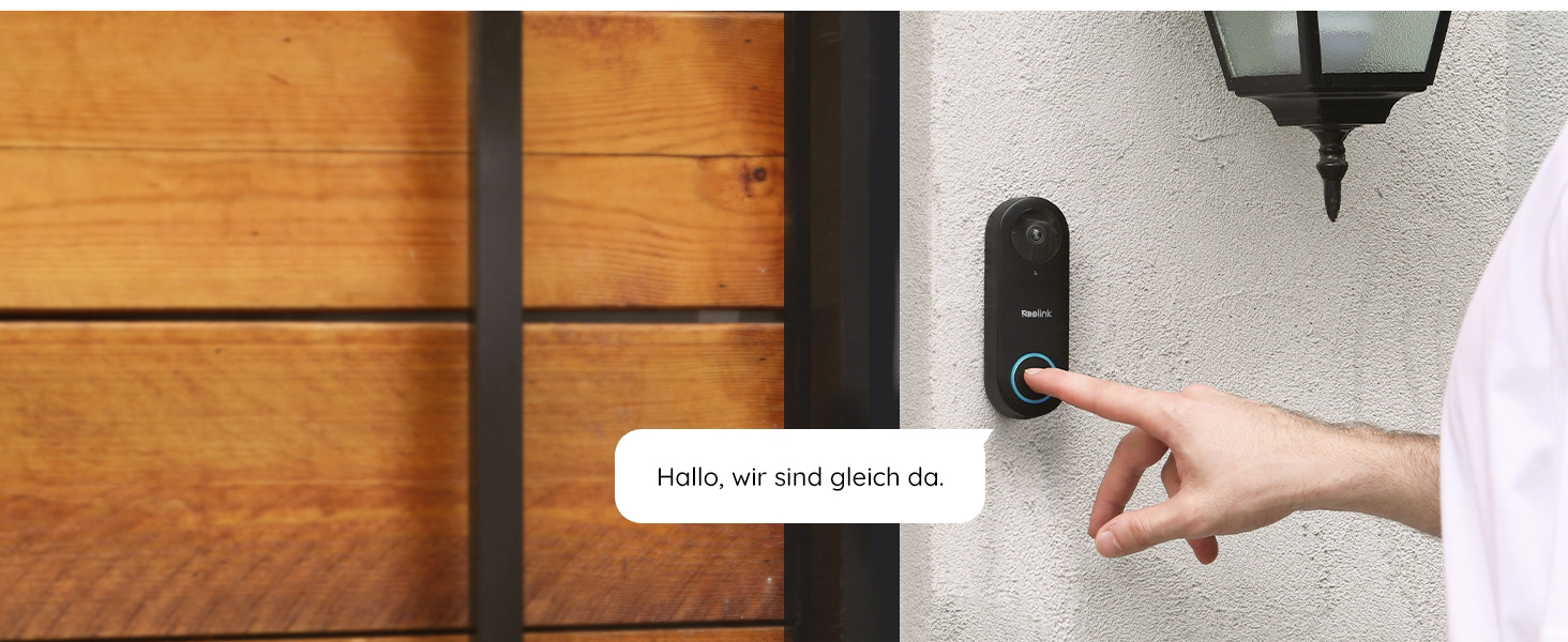 Reolink Video Doorbell PoE Video-Türklingel mit Chime und 180°-Weitwinkel – Detail 4