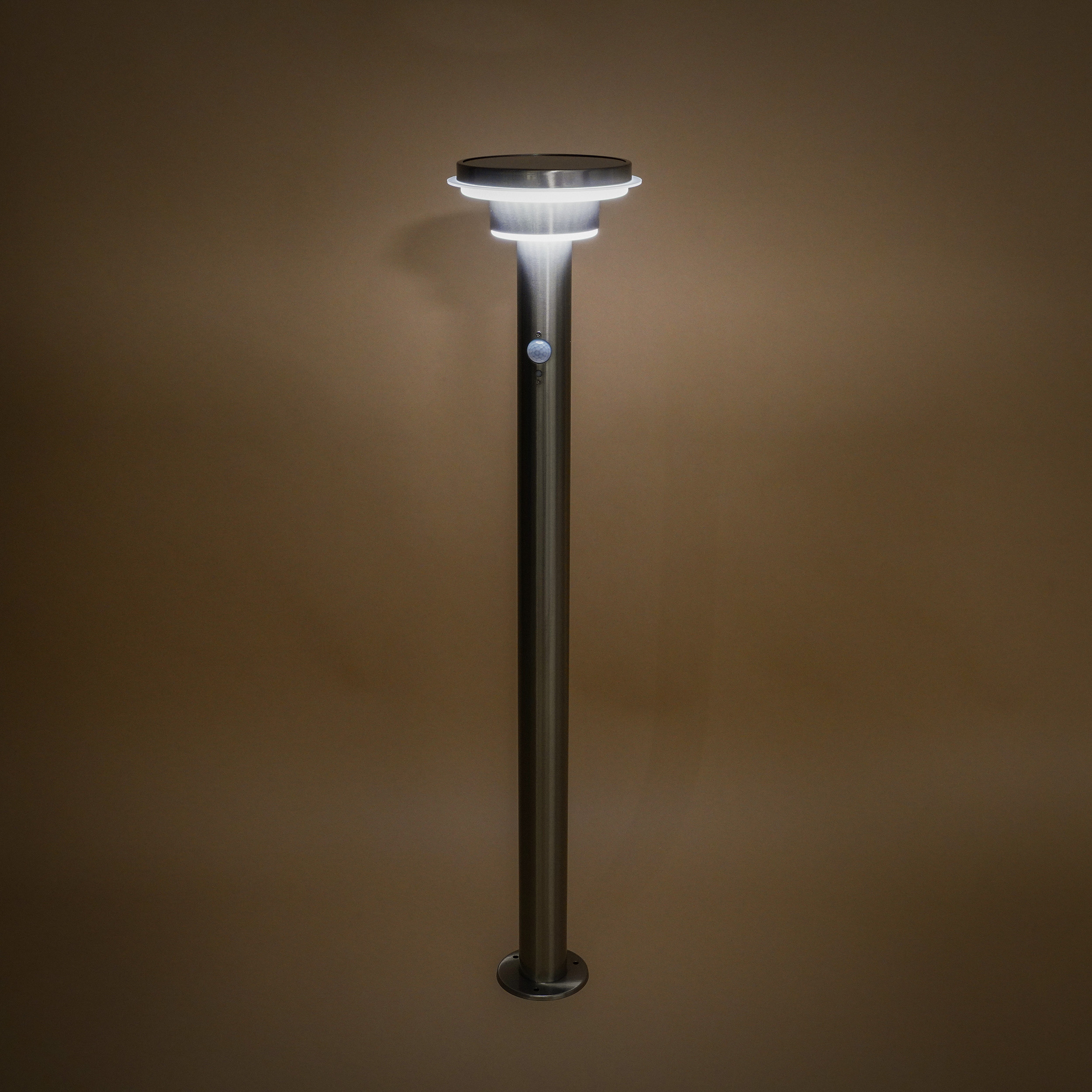 Esotec Tini 85 Solar-Standleuchte mit PIR-Sensor, 18 x 85 cm. – Detail 5