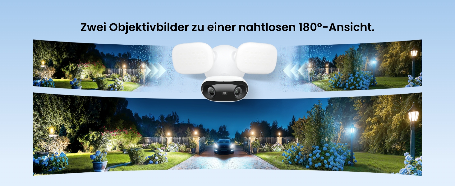 Reolink Elite Floodlight WiFi Flutlichtkamera mit 180°-Panorama – Detail 4