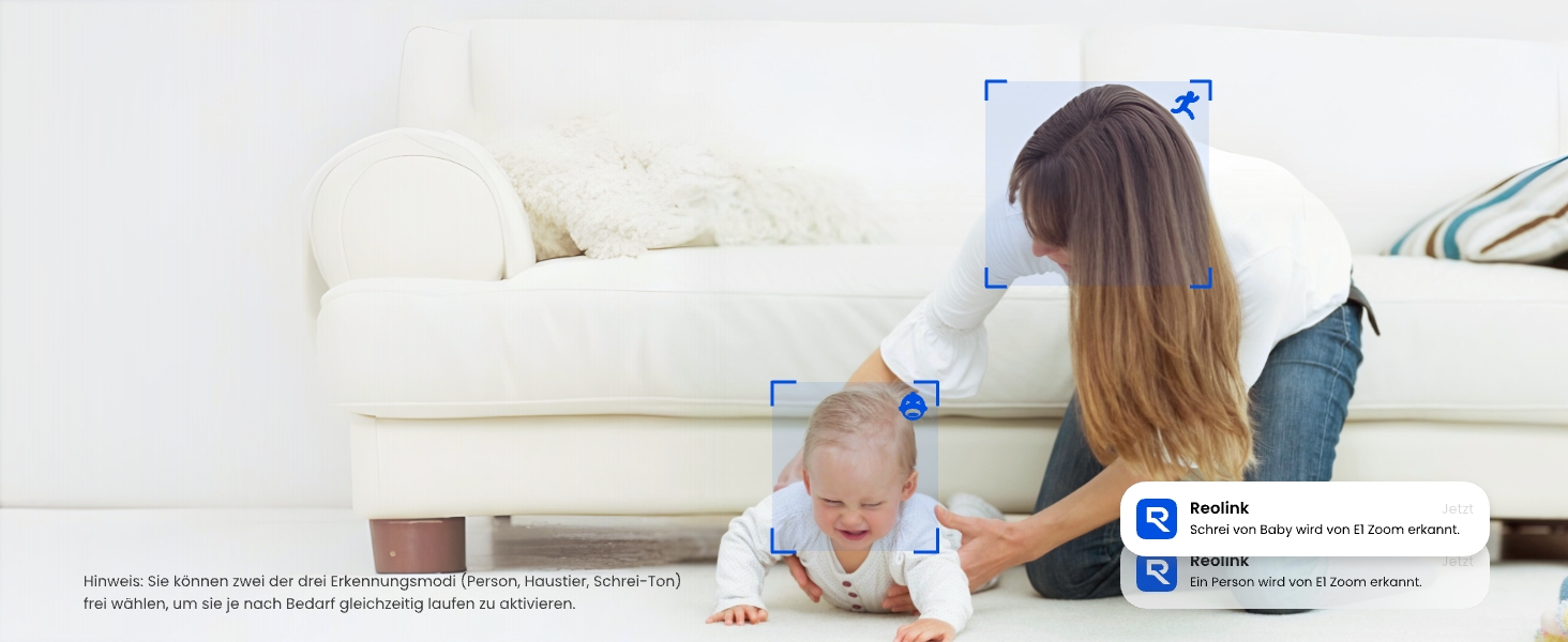 Reolink E1 Zoom 4K Innenkamera Set mit Home Hub – Detail 5
