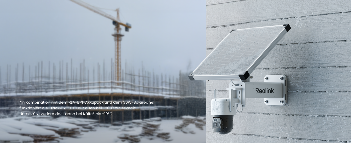 Reolink TrackMix LTE Plus 2 Akku-Kamera mit Solar Panel Plus – Detail 2