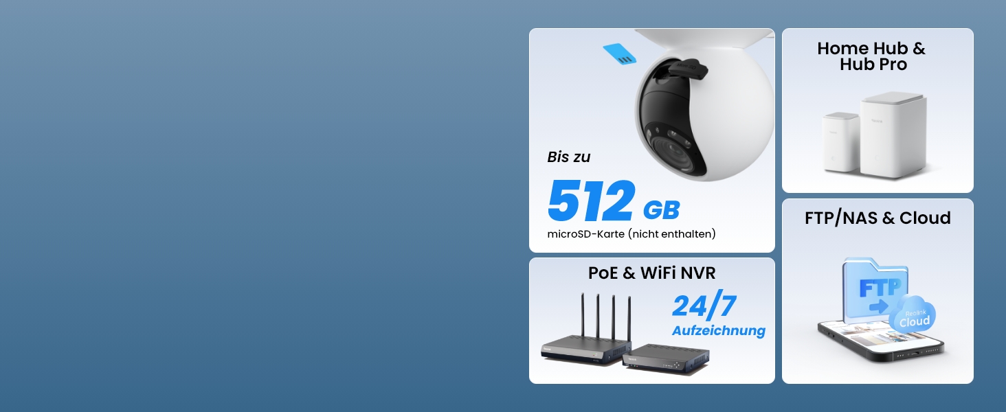 Reolink E1 Outdoor PTZ-Überwachungskamera Aussen mit 3-fach optischem Zoom – Detail 7