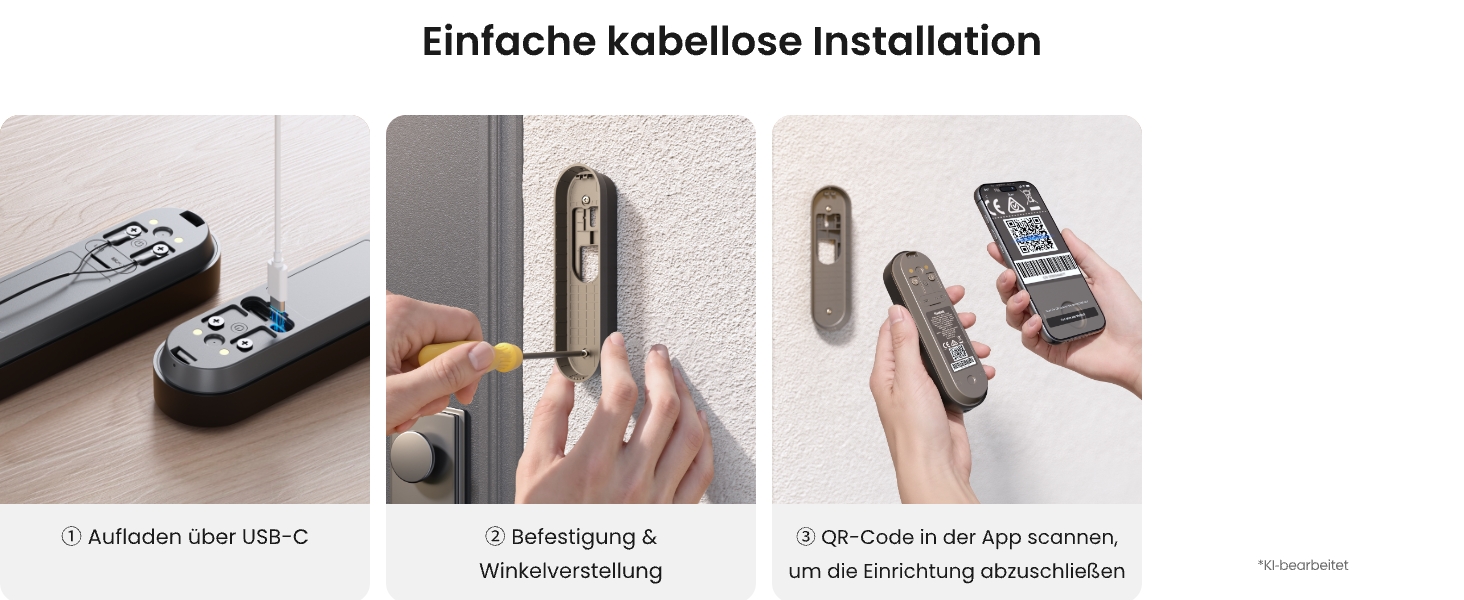 Reolink Akku-Videotürklingel Gen. 2 mit 1:1-Kamera für Haustüren – Detail 10