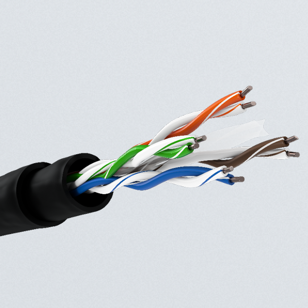 goobay Outdoor Patchkabel CAT 6 mit RJ45-Steckern für den Aussenbereich – Detail 2