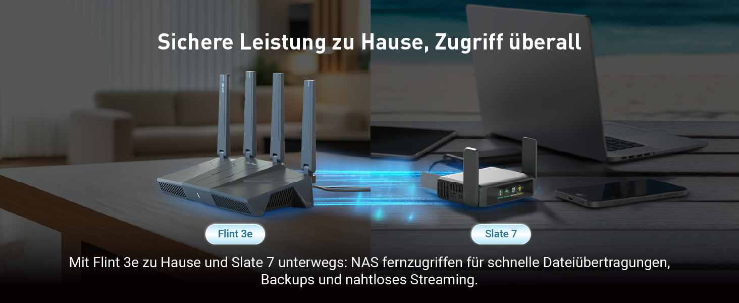 GL.iNet Flint 3e Wi-Fi 7 Router mit VPN – Detail 4