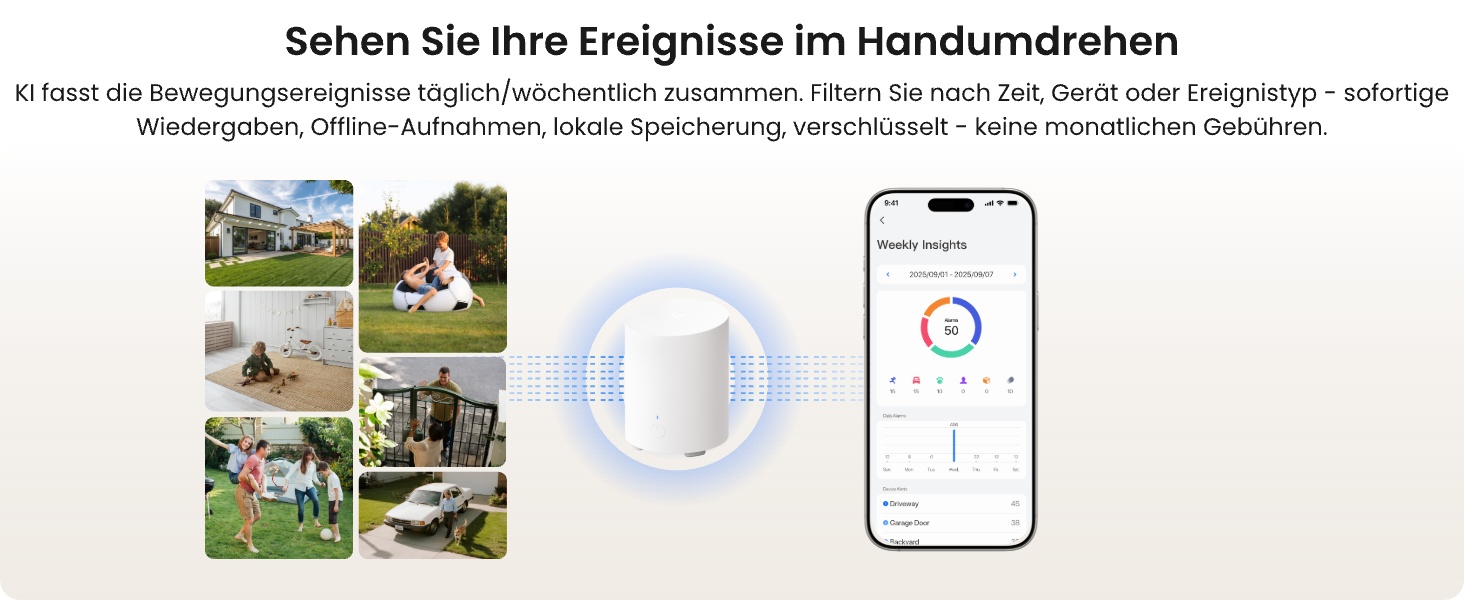 Reolink Akku-Türklingel mit Home Hub Mini, 2K-Kamera mit 1:1-Ansicht – Detail 13
