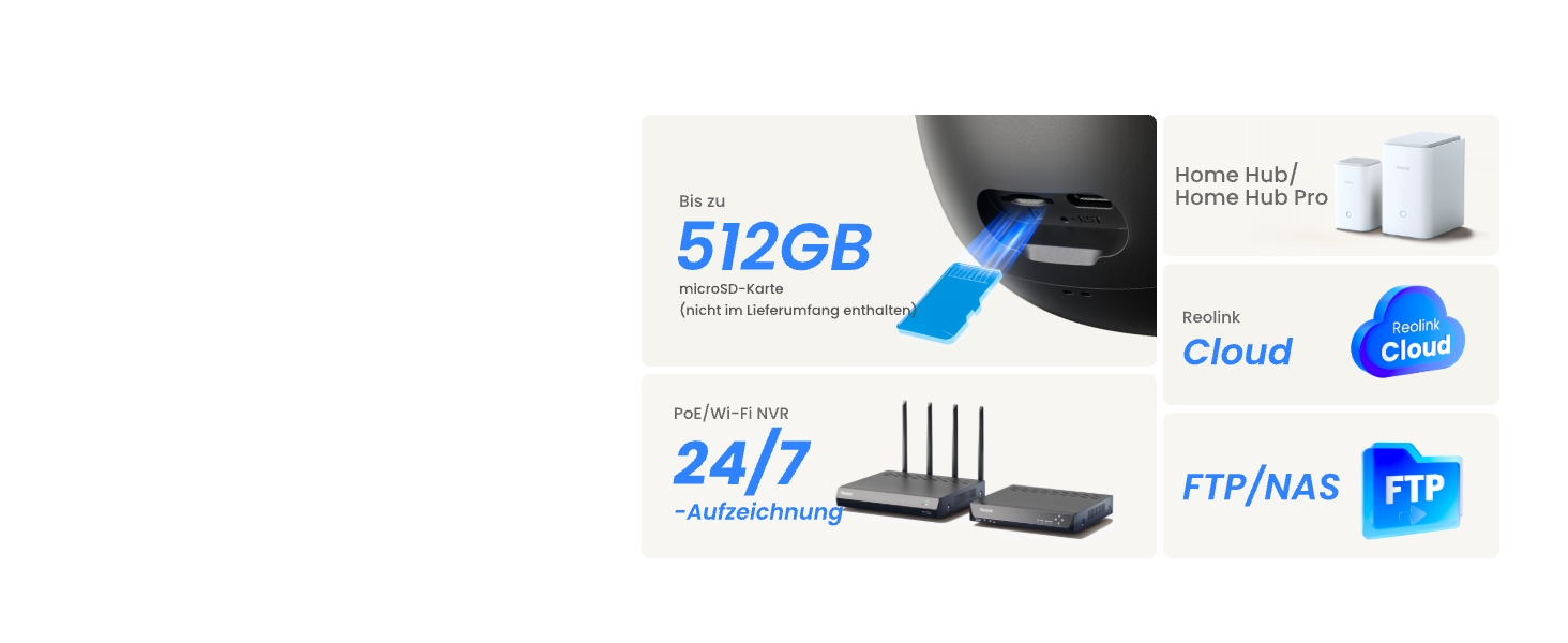 Reolink TrackFlex Floodlight WiFi 4K Aussenkamera mit Flutlicht – Detail 11