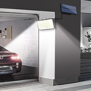 MinPea Solarlampe mit getrenntem Solarmodul und Bewegungsmelder – Detail 10