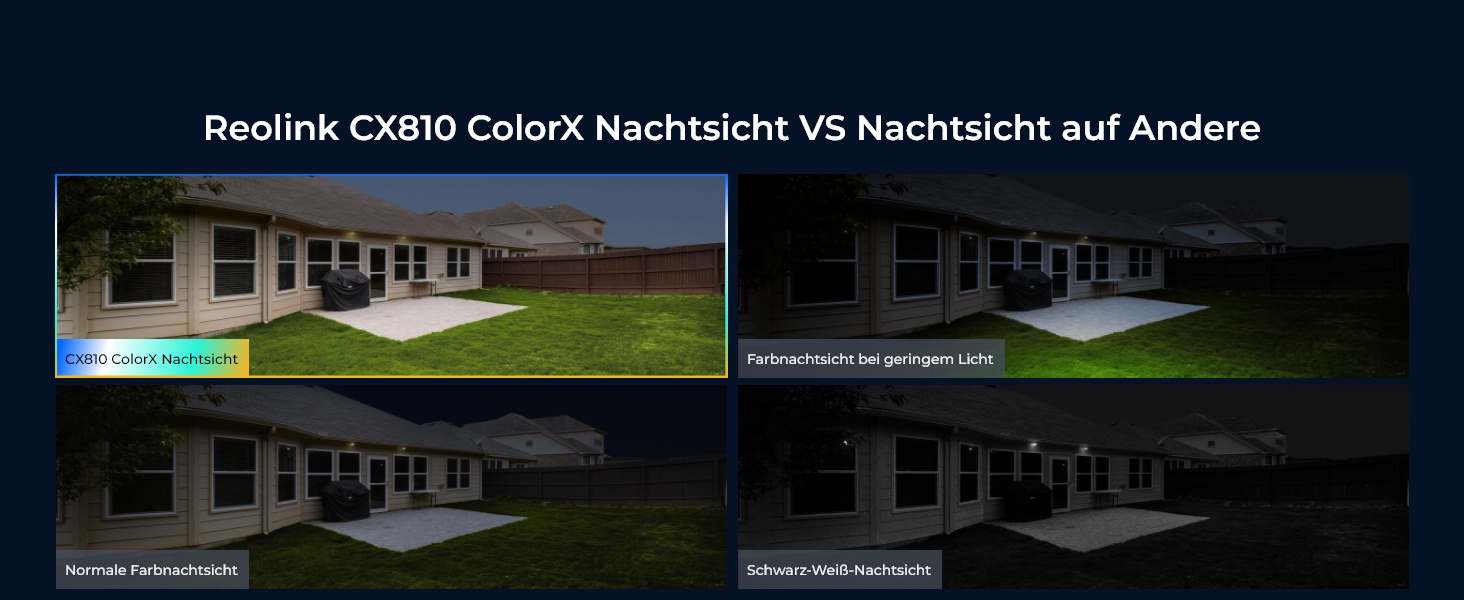 Reolink CX810 4K Kamera mit Farbnachtsicht für den Aussenbereich – Detail 3