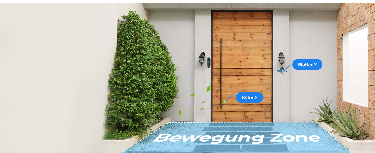 Reolink Video Doorbell PoE Video-Türklingel mit Chime und 180°-Weitwinkel – Detail 3