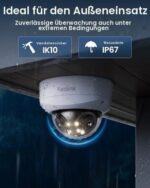 Reolink 4er-Set Duo 3V PoE mit NVR RLN8-410 und 2 TB Festplatte