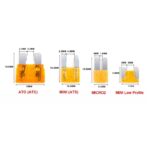 VIOFO Sicherungsadapterset 8-teilig ATO Mini Micro2