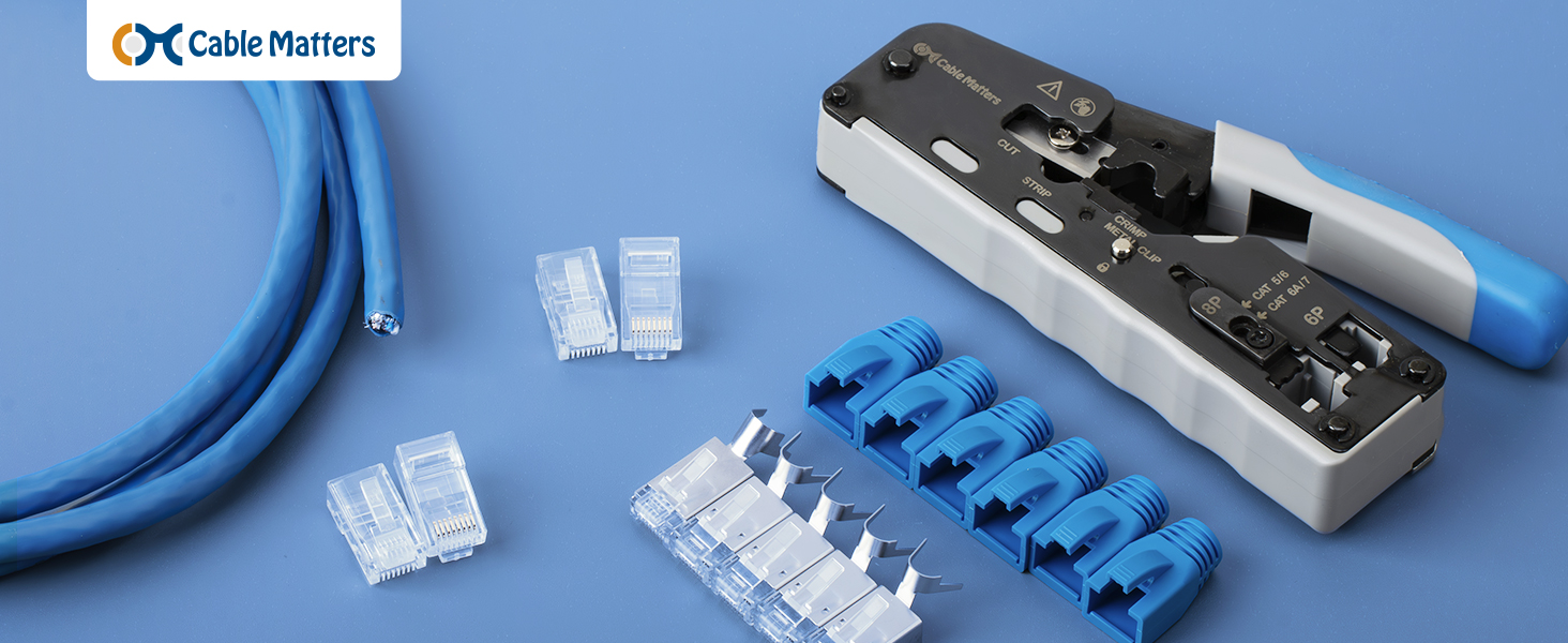 Cable Matters All-in-One RJ45 Crimpzange – Detail 1