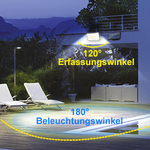 MinPea Solarlampe mit getrenntem Solarmodul und Bewegungsmelder – Detail 2