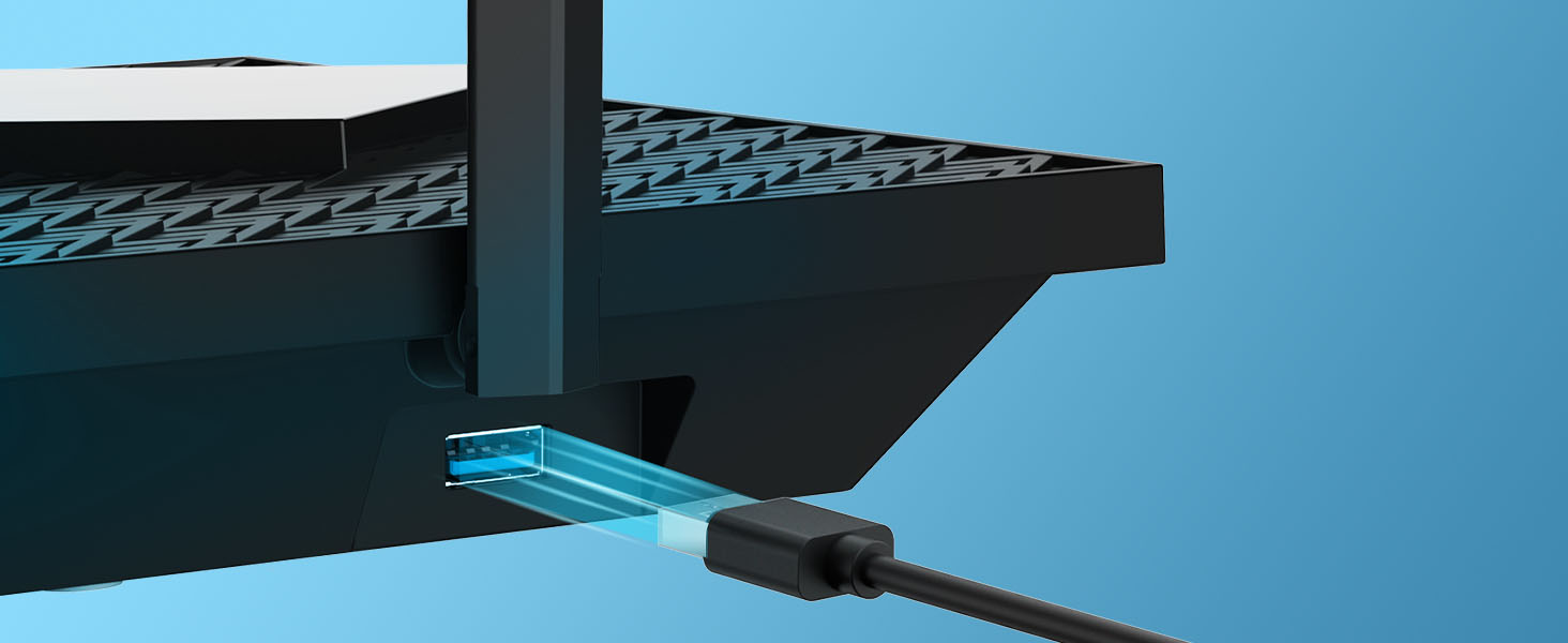 TP-Link Archer AXE75 Wi-Fi 6E WLAN-Router, schwarz – Detail 9