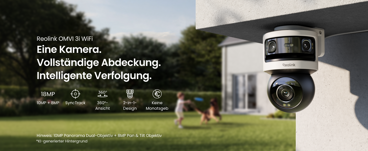 Reolink OMVI 3i WiFi Set mit Home Hub Pro und zwei Aussenkameras – Detail 1