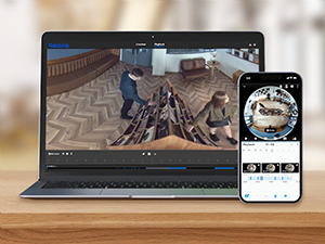Reolink FE-W WLAN-Fisheye-Kamera Innen mit 360°-Panoramaansicht – Detail 11