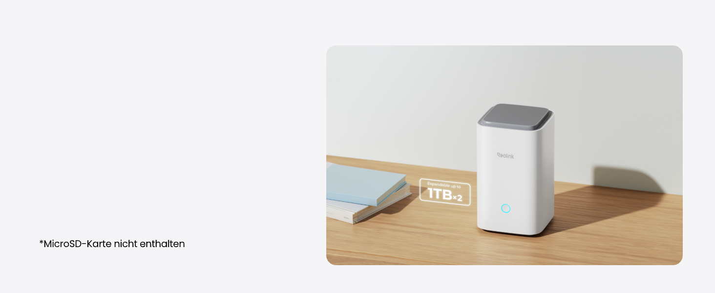 Reolink Home Hub Set mit zwei Altas PT Ultra Solar-Kameras – Detail 15