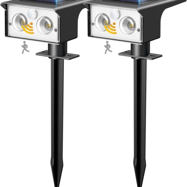 btfarm Solarlampe mit Bewegungsmelder für Aussen