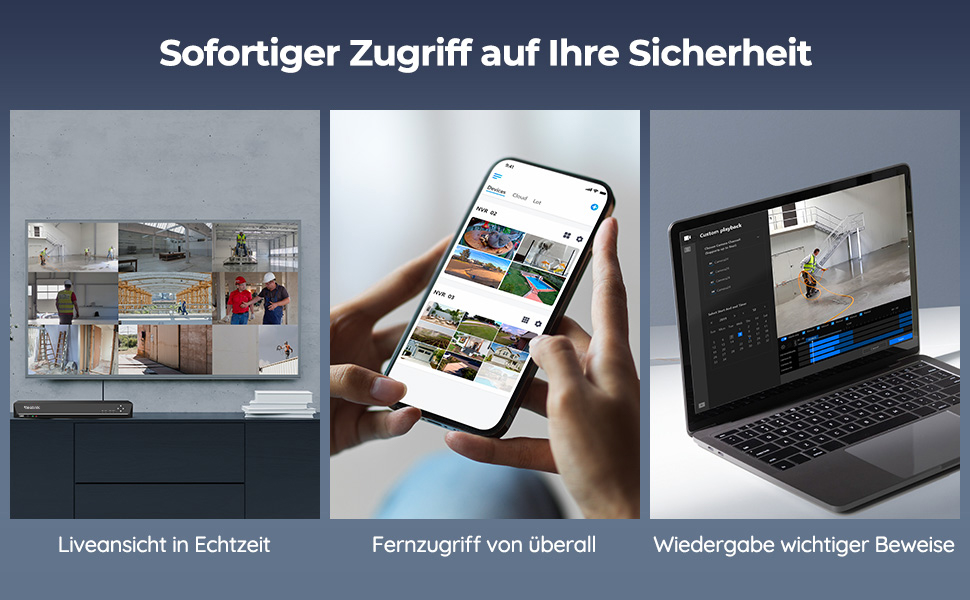 Reolink NVR RLN36 36-Kanal PoE Rekorder ohne Festplatte – Detail 6