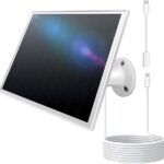 Orayafid 8W Solarpanel für Akku-Überwachungskameras