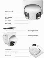 Reolink RP-PCT8MD PoE-Überwachungskamera mit Dual-Objektiv