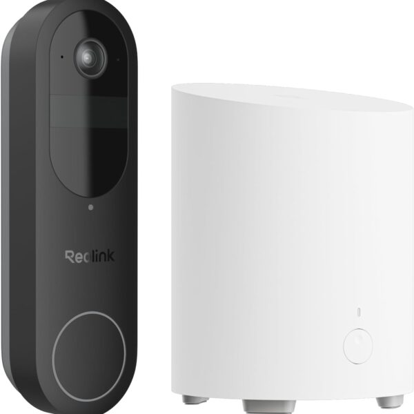 Reolink Akku-Video-Türklingel mit Home Hub Mini