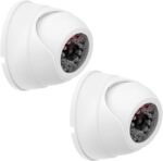 QWORK Dummy-Dome-Kamera 2er-Pack