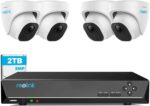Reolink RLK8-520D4-5MP Überwachungsset mit 4 Dome-Kameras und 2-TB-NVR