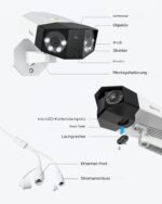 Reolink Duo 3 PoE Set mit zwei Kameras und NVR RLN8-410