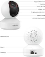 Reolink E1 Zoom 4K WLAN-Innenkamera